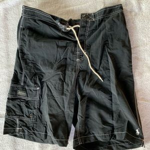 Men’s Polo Ralph Lauren Black Swim Short Used